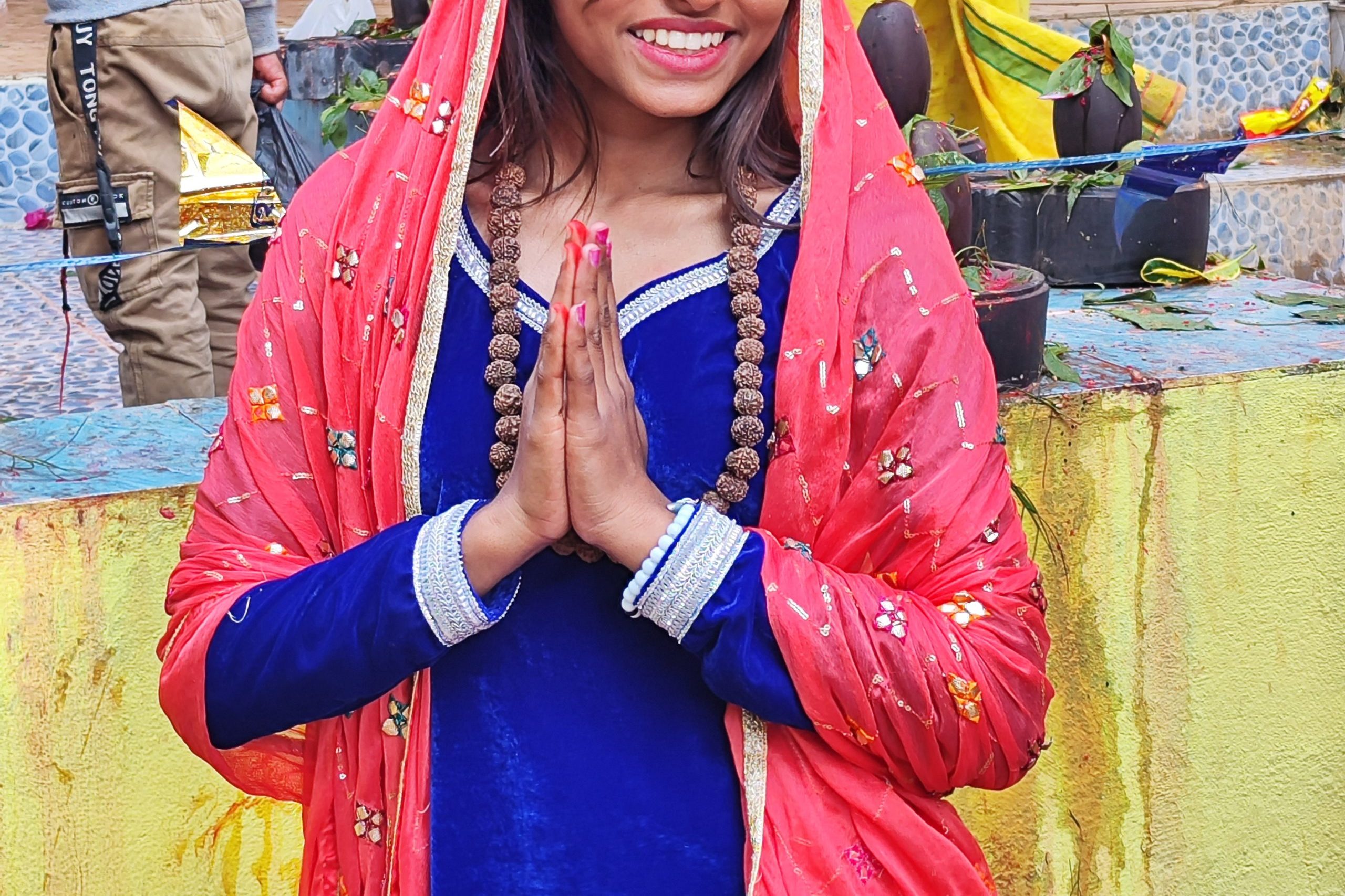 Die Anjali Mudra (Namasté-Geste)